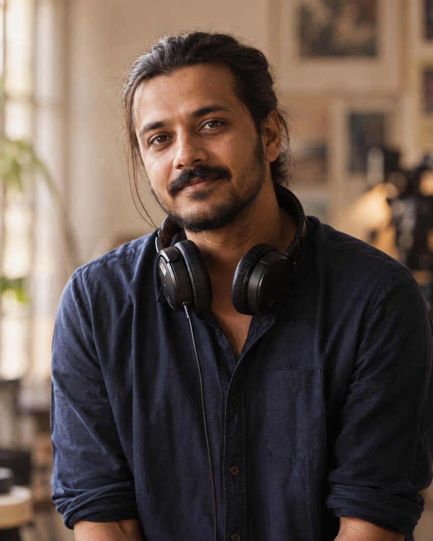 AI-generated portrait of Ishaan Rao, a fictional demo team member